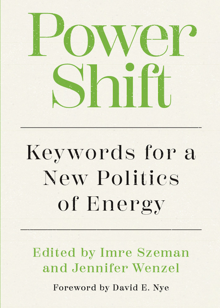 The cover of the book Power Shift, in which my essay appears.